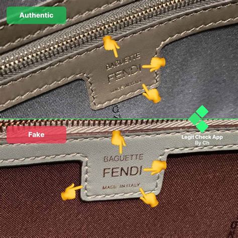 How to tell a fake or genuine Fendi bag 